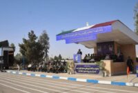 صبحگاه مشترک نیروهای مسلح استان سمنان برگزار شد
