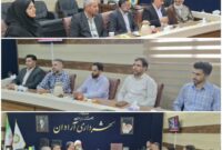 دیدار فرماندار و امام جمعه آرادان با اعضاء شورای اسلامی شهر آرادان دیدار فرماندار و امام جمعه آرادان با اعضاء شورای اسلامی شهر آرادان