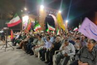 سالگرد شهدای «جنگ ۱۲ روزه» در شهر آرادان