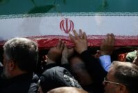 وداع باشکوه شاهرود با پیکر شهید مسلمی؛ تشییع تا حرم رضوی