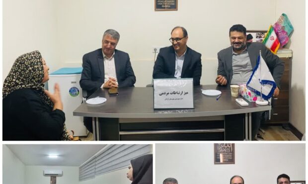 برگزاری میز ارتباطات مردمی با حضور نماینده مجلس و مدیران بهزیستی در آرادان برگزاری میز ارتباطات مردمی با حضور نماینده مجلس و مدیران بهزیستی در آرادان